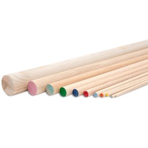 Bge rundstok - 1000mm