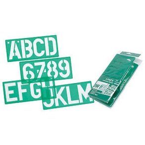 Linex bogstavsskabelon - 100 mm