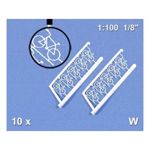 Cykler 1:100, 10 stk.