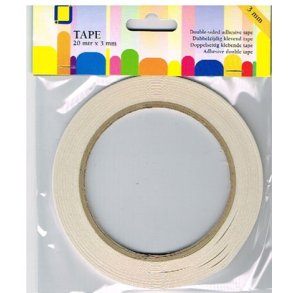 Dobbeltklbende tape 3mm x 20m