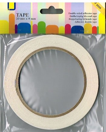 Dobbeltklbende tape 9mm x20m