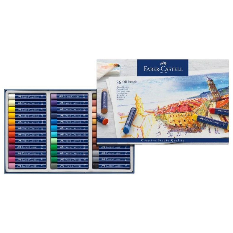 Faber Castell oliepasteller 36 stk. st