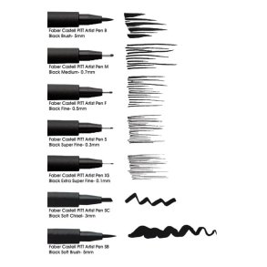 Faber-Castell Pitt Artist Pen - Vlg farve og spids