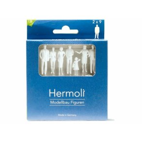 Figur stende 1:50, 18 stk.