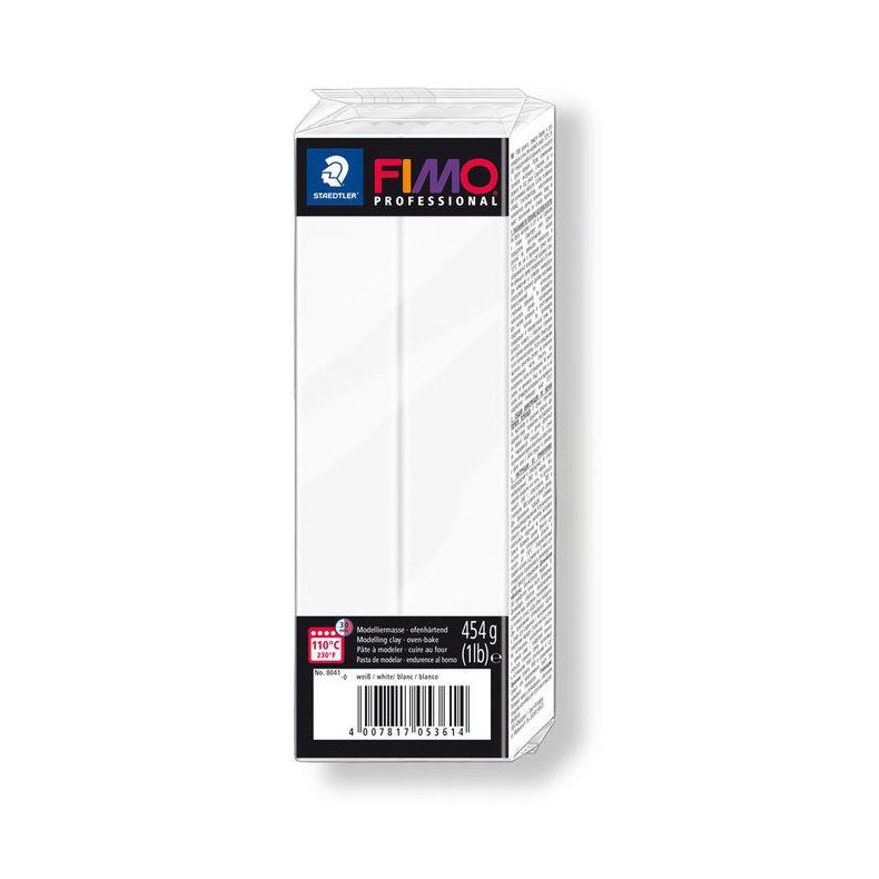 Staedtler Fimo Professional, 454 gr. - hvid