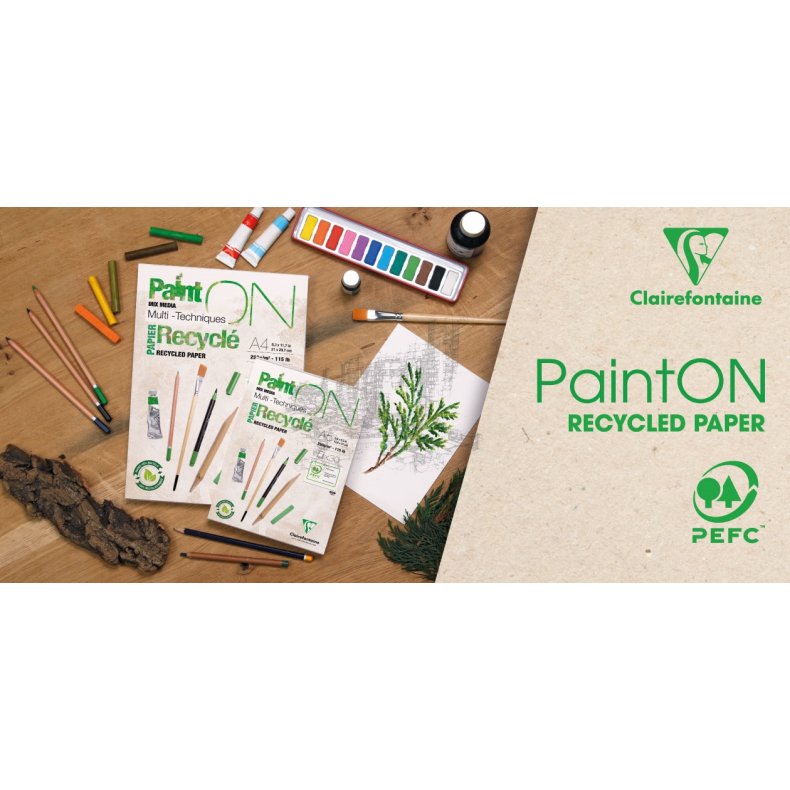 PaintOn 100% Recycled - 250g - 30 ark