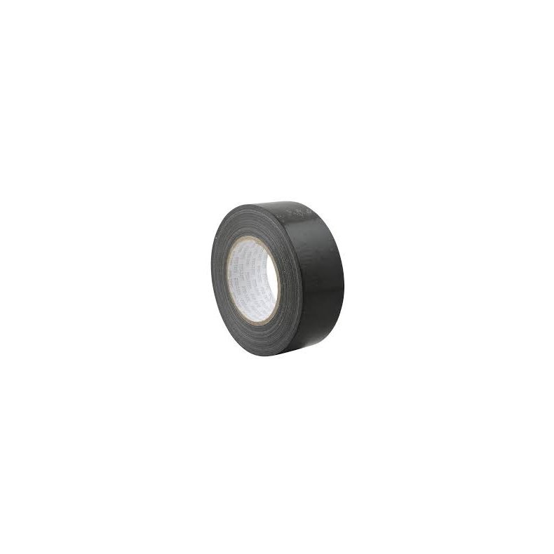 Gaffa lignende tape, sort - 48mmx50m