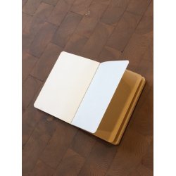 Notesbog med Giraf-forside og syet ryg - 130x180mm - 128 ark - 80g