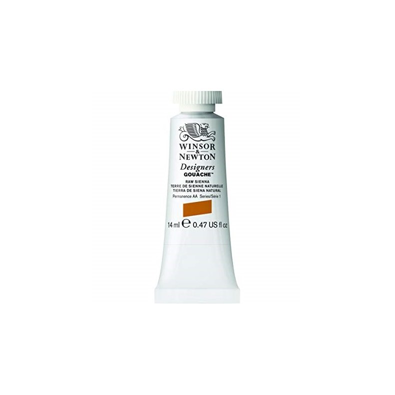 Winsor and Newton Gouache, tube 14 ml. - Burnt Sienna