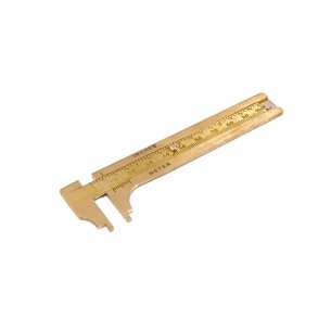 HBM 100mm skydelre - Messing