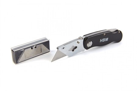 HBM Foldbar hobbykniv m. 5 ekstra blade