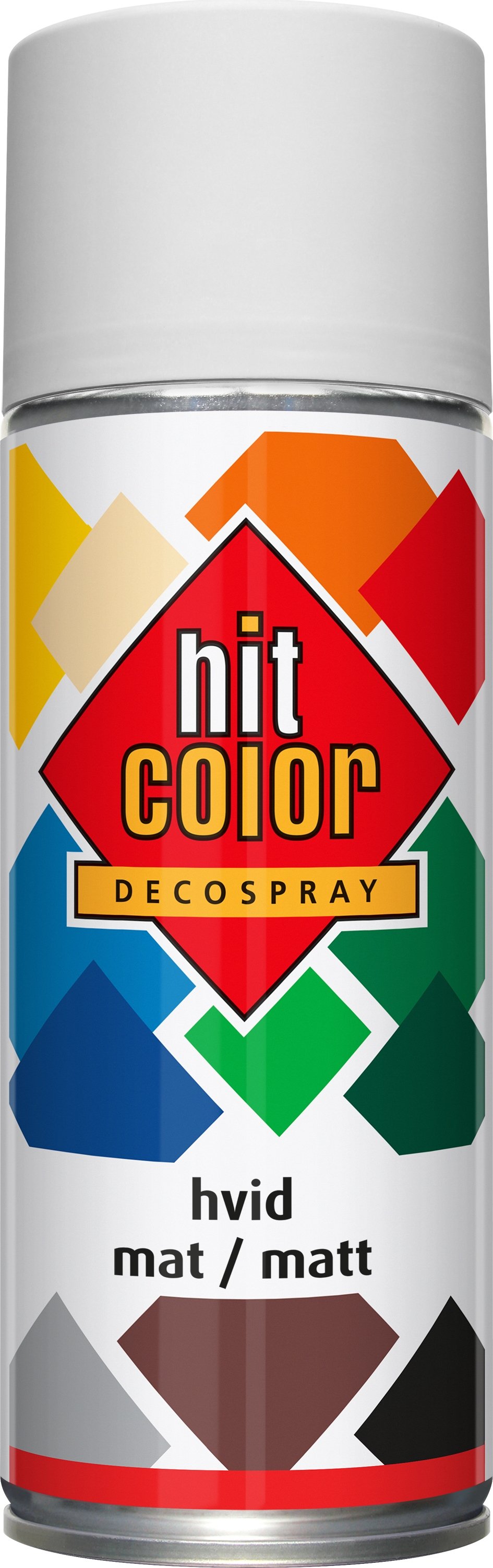 HIT COLOR DECOSPRAY - Hvid mat