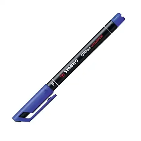 STABILO Hopen Universal Permanent Marker Fine 0.7Mm Blue 842/41