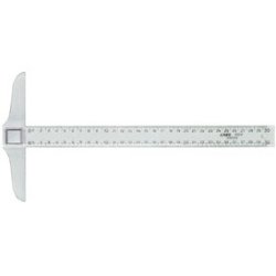 Linex skolehovedlineal med tal - Vlg lngde