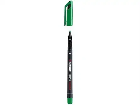 STABILO Hopen Universal Permanent Marker Fine 0.7Mm Green 842/36