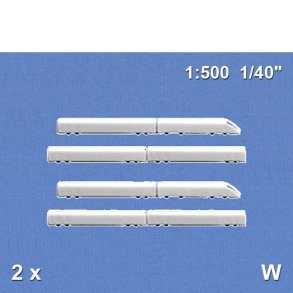 ICE tog 1:500, 2 stk.