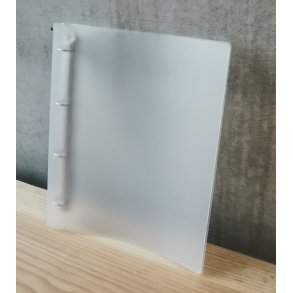 Plast 4-rings ringbind - mat - 30mm