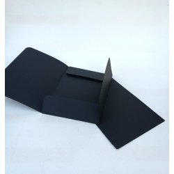 A4 klapmappe med og uden elastik