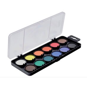 KOH-I-NOOR Akvarelfarver - 12stk i kasse