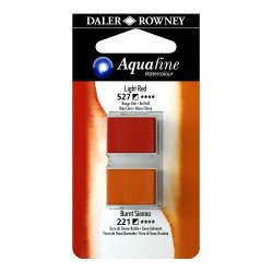 akvarelfarver  brik Daler Rowney