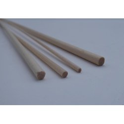 Lindetr rundstok - 1000mm