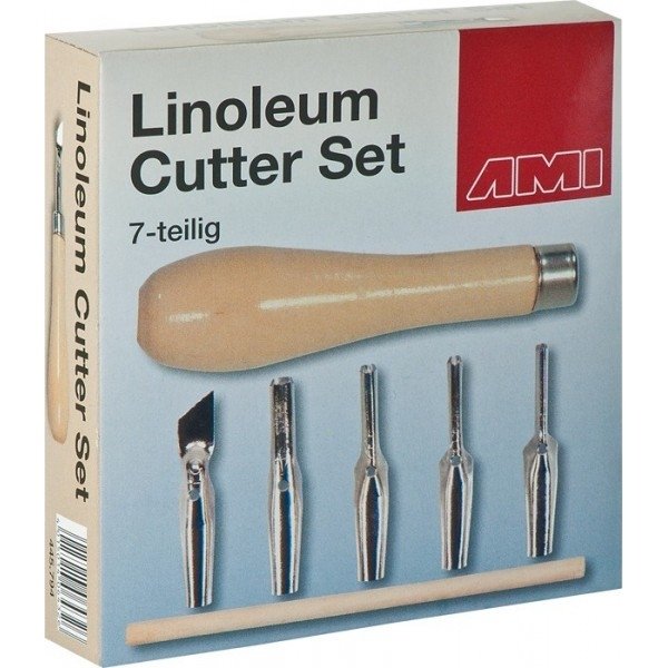Linoleum knivst 7 stk.