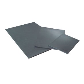Linoleum ark 3 mm, sort - 10 x 15 cm bld