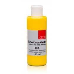 Linoleumstrykfarve 80 ml 