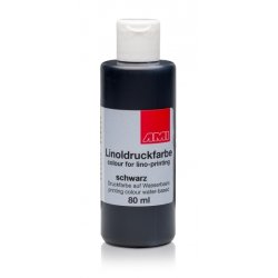 Linoleumstrykfarve 80 ml 