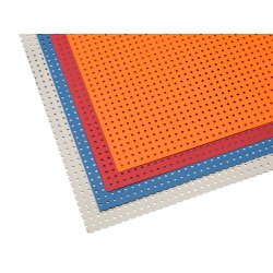 Perforeret 300g papplade - 350x500mm - Vlg farve