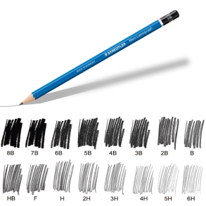 Staedtler - Mars Lumograph blyant - Vlg hrdhed