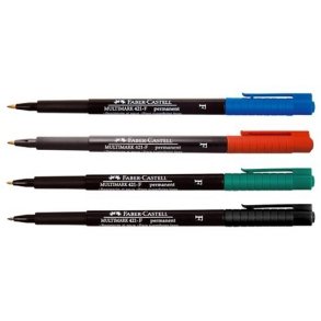  Faber-Castell Multimark 1513 Permanent Tusch - F