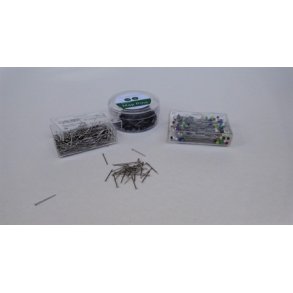 Nle, tegnestifter og andet ophng