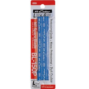 NT Cutter knivblade BL-150P - 6 stk.