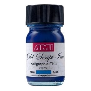 AMI Old Script Ink - Kalligrafi blk - 35ml 