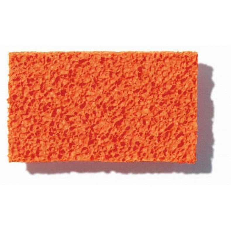 Orange gummimtte 20x45 cm - 5 mm