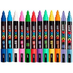 Posca PC5M tuscher - 1.8-2.5 mm