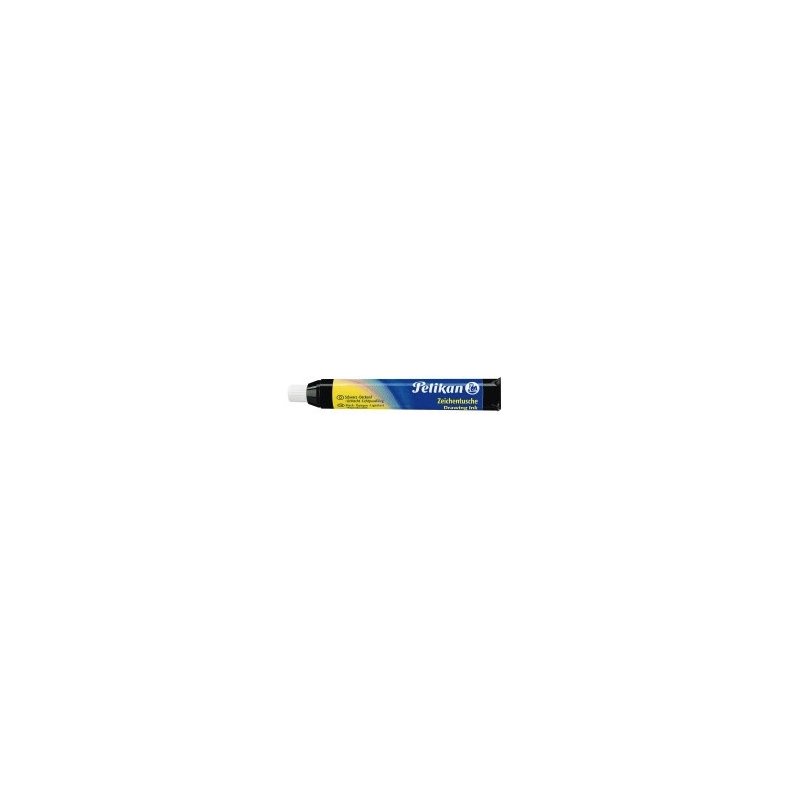 Pelikan Drawing Ink - blk - 9ml - Sort