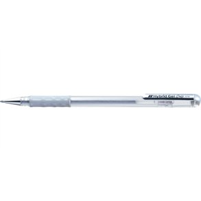 Pentel Hybrid Gel Grip K118LW - Slv - 0.8mm