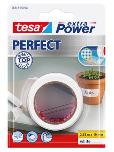 Tesa Extra Power Perfect tekstiltape - Vlg farve og strrelse