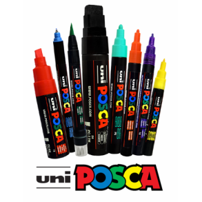 Akryl og kridt marker