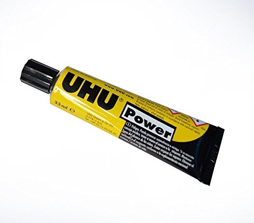 Uhu power transparent - 45 ml.