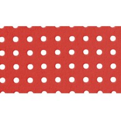 Perforeret 300g papplade - 350x500mm - Vlg farve