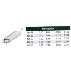 Rektangulr rr styren - 100 cm