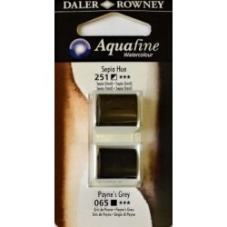 akvarelfarver  brik Daler Rowney