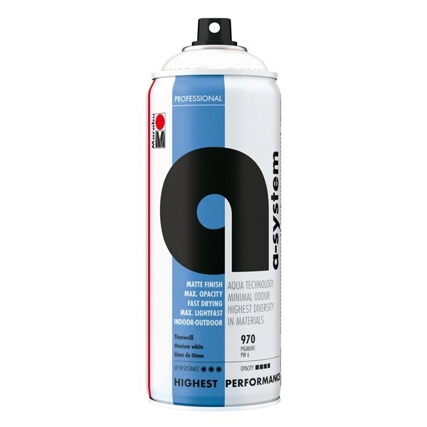 Buntlack Marabu a-system Spraymaling - 400 ml. meget dkkende