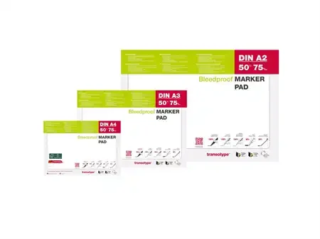 Copic Bleedproof Marker Pad - 75g - 50 Ark