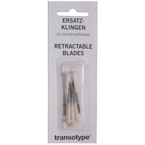 Transotype knivblade til trykkniv - 5 stk.