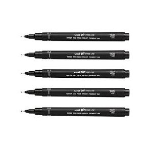 Uni Pen Fineliner - Black