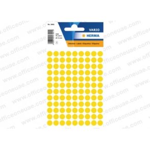 Farvede dots m. klb 8 mm